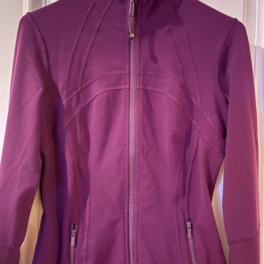 Lululemon Women's Plum Define Jacket size 8